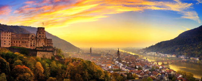 Odwiedźcie malowniczy Heidelberg – bilety z Gdańska do Frankfurtu za 78 PLN (wakacje)