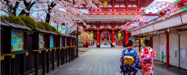 Bezpośrednie loty do Tokio z Warszawy za 1947 PLN. 7 noclegów w 3* hotelu za 878 PLN