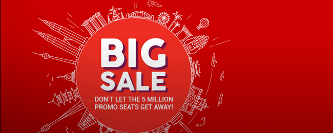 Wielka wyprzedaż w Air Asia: loty krajowe (Malezja) od 10 PLN (w jedną stronę), międzynarodowe od 34 PLN (m.in. Laos, Kambodża, Indonezja, Brunei)