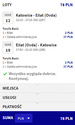 ejlat loty