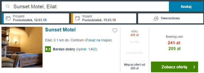 ejlat nocleg