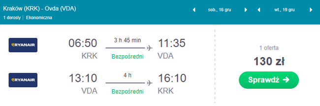 rezerwacja lotów do Izraela