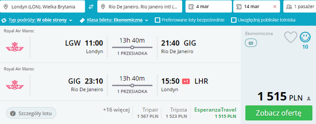 tanie loty do Brazylii, Brazylia, Rio de Janeiro, loty do Rio