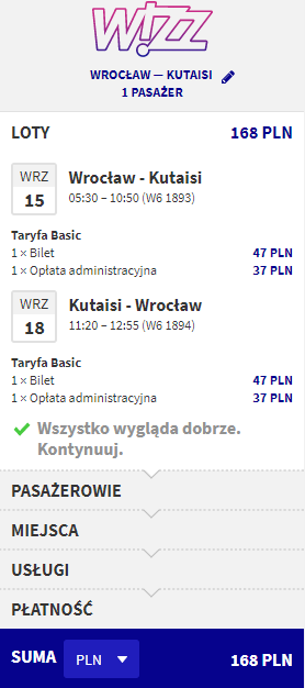 Kutaisi, Gruzja, tanie loty do Gruzji