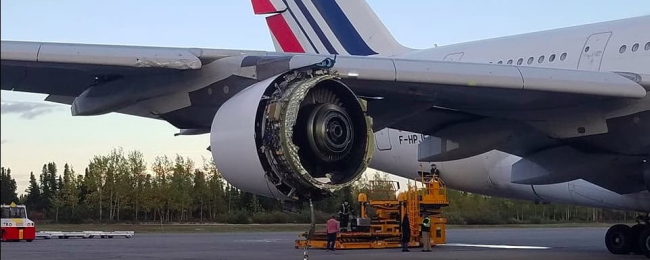 Chwile grozy na pokładzie Airbusa A380. Część silnika… odpadła, samolot lądował awaryjnie