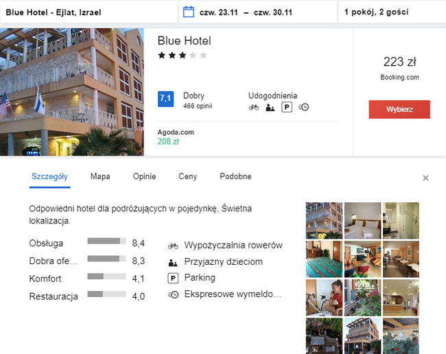 rezerwacja hotelu w Ejlat