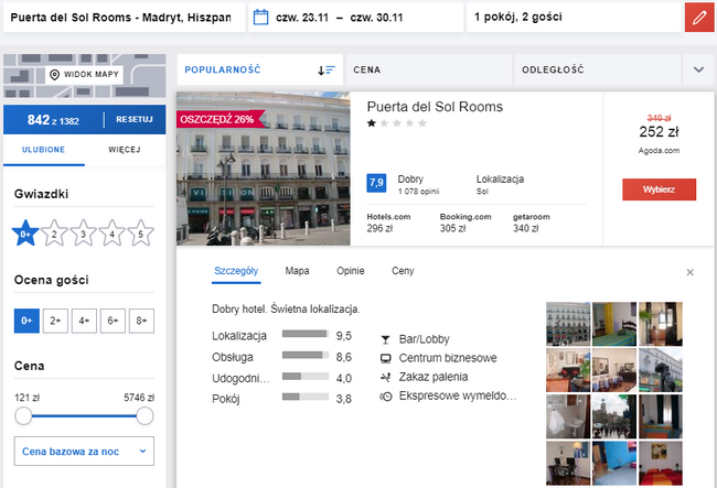 puerta del sol rooms