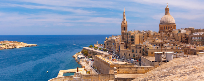 4 dni na Malcie za 348 PLN (loty z Wrocławia oraz noclegi ze śniadaniami)