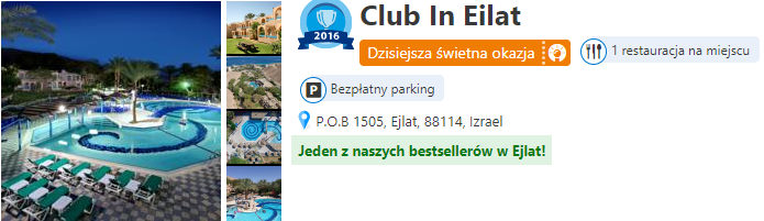 rezerwacja hotelu w Ejlat