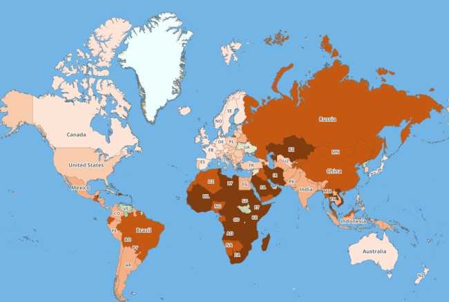 mapa ryzyka na drogach