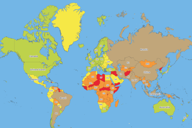 mapa dostepu do opieki lekarskiej
