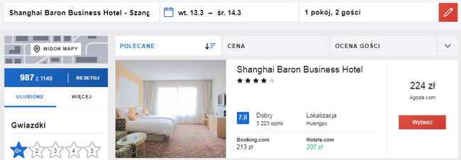 noclegi w Szanghaju blisko Bundu