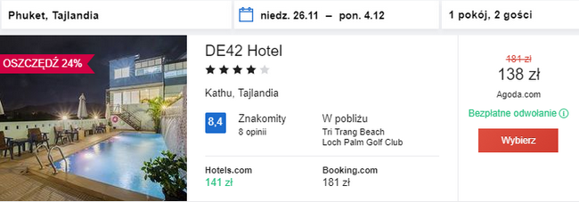 noclegi na Phuket