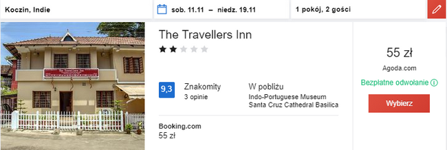 rezerwacja noclegów w Koczin