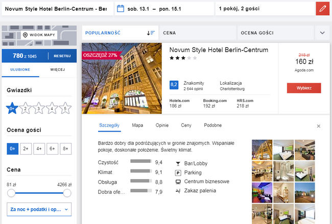 Noclegi w Berlinie za 160 złotych za noc