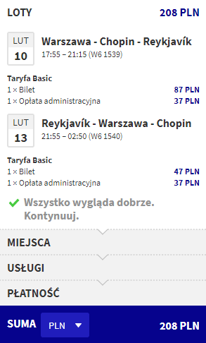 Islandia z Warszawy