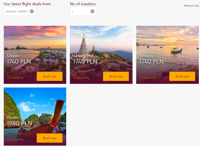promocja Qatar Airways