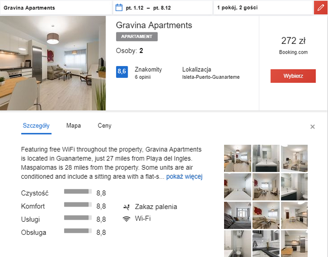 apartament w Las Palmas