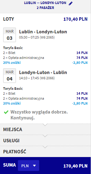 rezerwacja lotów z lublina do londynu