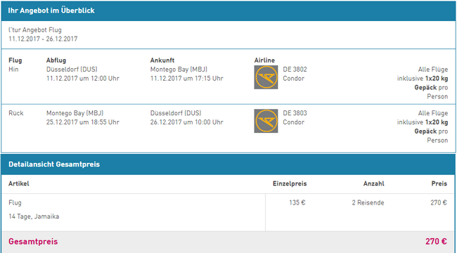 rezerwacja lotów na Jamajkę