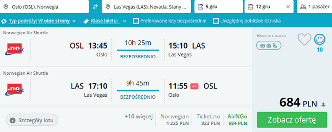 Bilet do USA