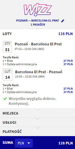 rezerwacja lotów z poznania