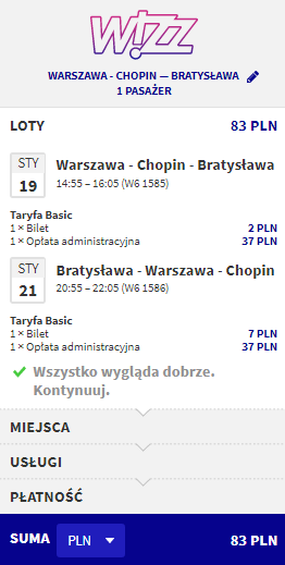 rezerwacja lotów do bratysaławy