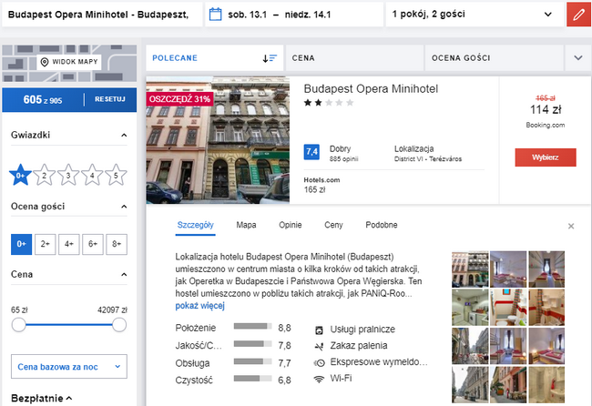 budapest opera minihotel