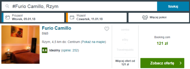 rzym nocleg