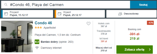 Cancun noclegi