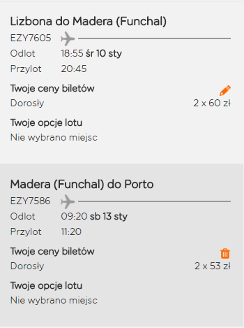 rezerwacja lotów na maderę