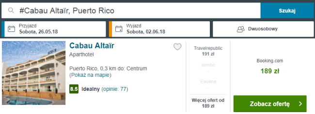 Gran Canaria noclegi