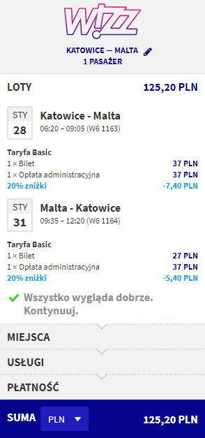 rezerwacja lotów na Maltę