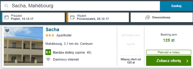 sacha resort mauritius