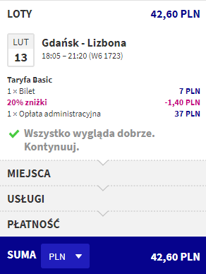Lizbona lot