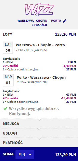portugalia tanie loty