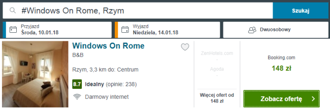 rzym nocleg