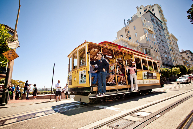 słynny tramwaj w san francisco