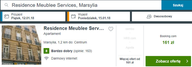 rezerwacja noclegów w Marsylii