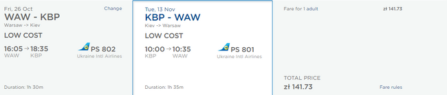 rezerwacja lotow do kijowa