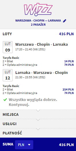 rezerwacja lotów na cypr