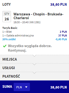 Wizz Air rezerwacja