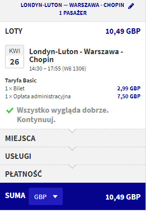 rezerwacja lotów z londynu do warszawy