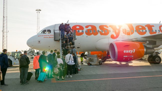 samolot easyJet