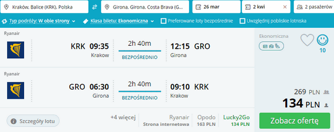 rezerwacja lotów do Barcelony