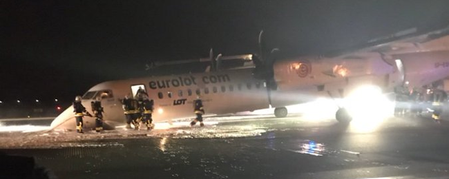 Drobny incydent lecz duże koszty naprawy? Trwa szacowanie strat po wczorajszym awaryjnym lądowaniu maszyny LOT w Warszawie