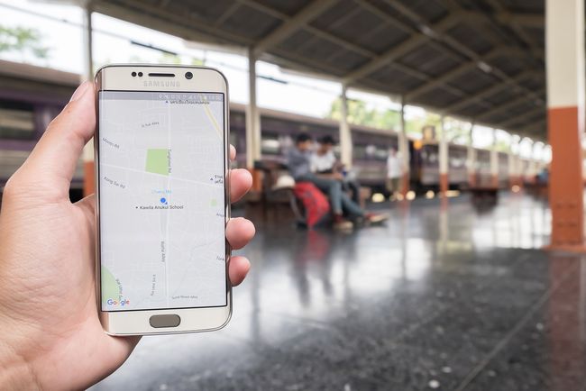 Mapa Google w telefonie