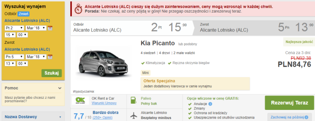alicante auto