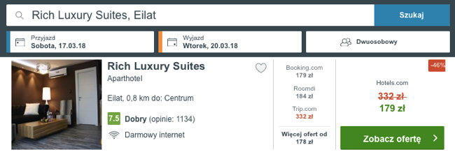 zarezerwuj hotel w ejlacie