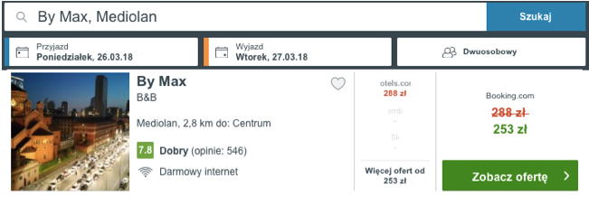 zarezerwuj nocleg w mediolanie